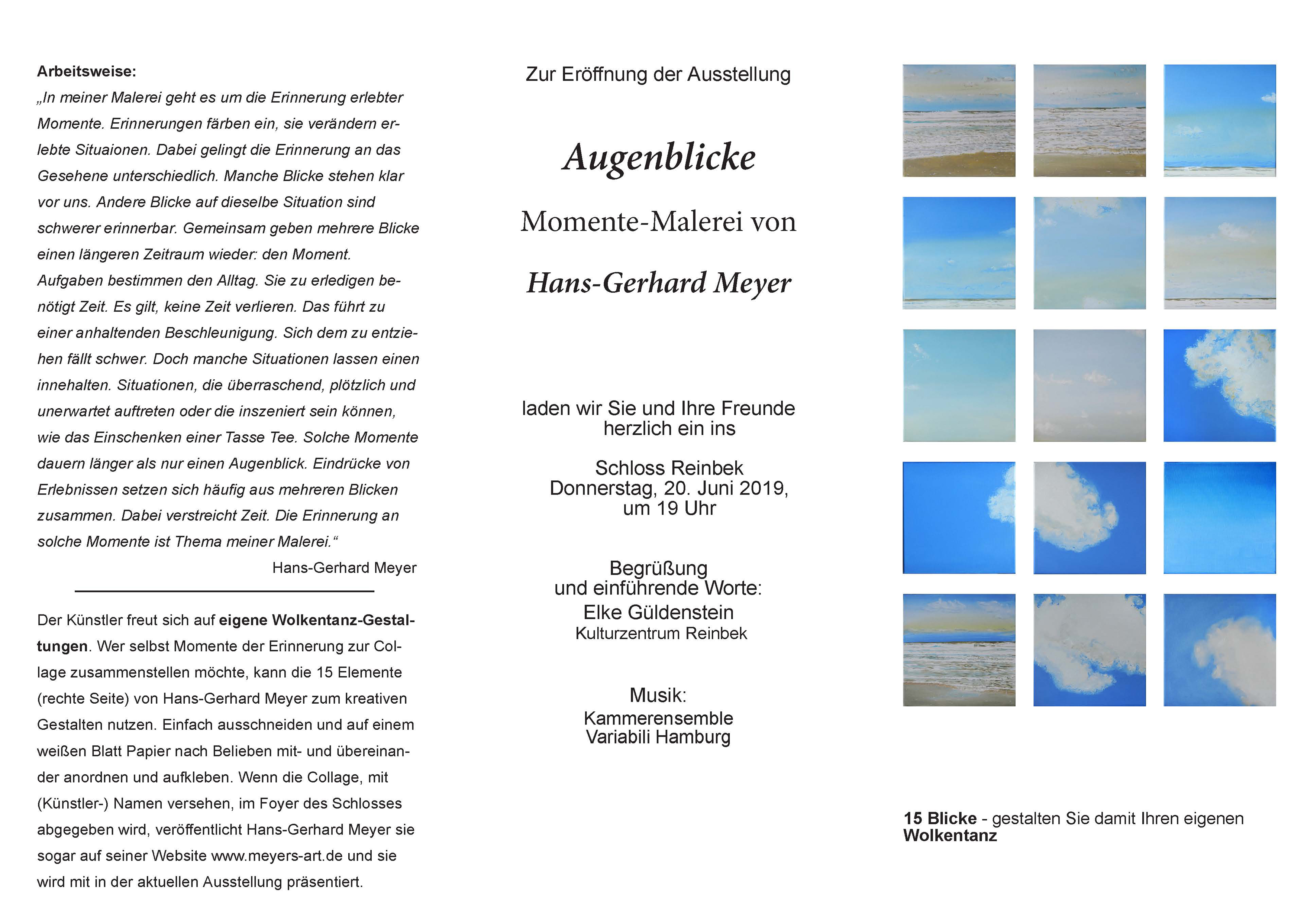 exhibition, moment, Meyer, hans-Gerhard, Meyer