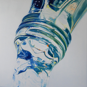 water, glas of water,Malerei, Wasserglas, Glas Wasser