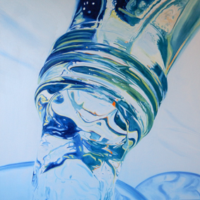water, glas of water, glas, time, painting
