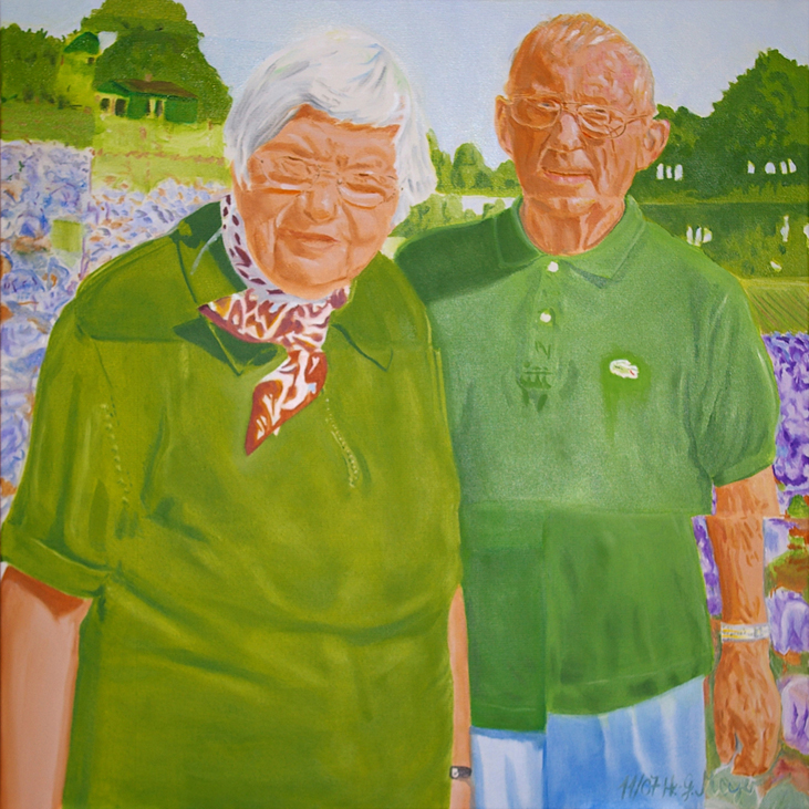 #grandmother #grandfather #meyers-art #portrait #momente #painting