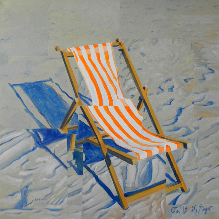 beach chair, sea breeze, moment, memory, Hans-Gerhard, Meyer