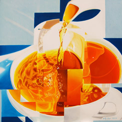 Tee 4, Ölmalerei meyers-art hans-gerhard meyer