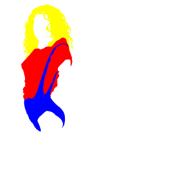 #woman #girl #3 #three #colors #colours #meyers-art